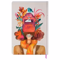 دفتر خط دار سایز A4 کد 68 برند مستر نوت