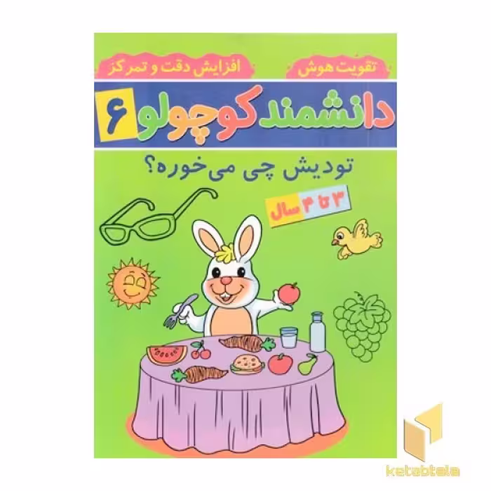 کتاب دانشمند کوچولو 6 اثر فاطمه فیروزوند نشر آنامید