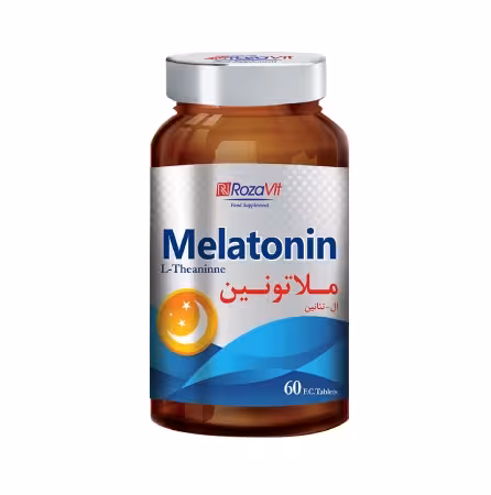 قرص ملاتونین و ال تئانین برند رزاویت 60 عددی