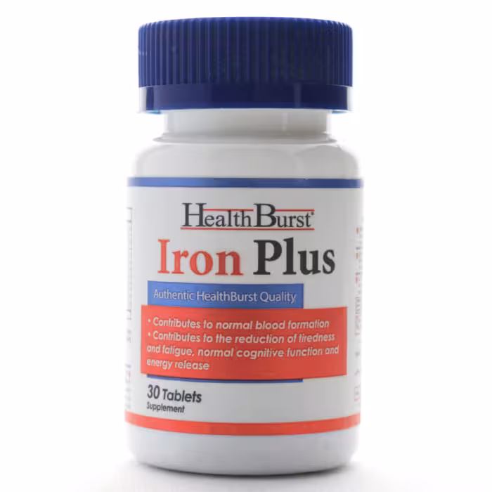 قرص آیرون پلاس هلث برست 30 عددی - دارونت