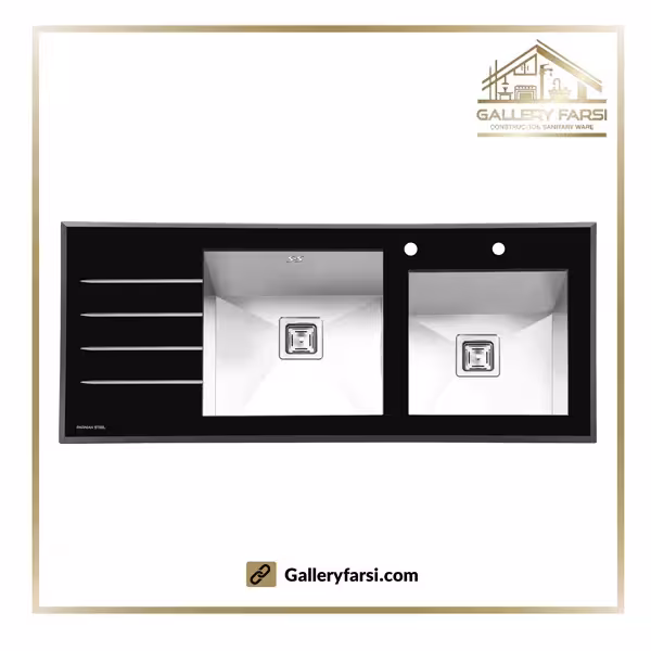 سینک پرنیان استیل توکار مدل PS-4102