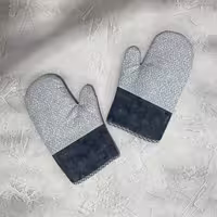 دستکش فر مخمل پریناز - طرح 101