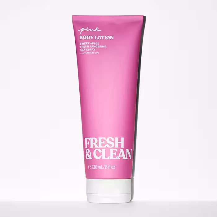 لوسیون بدن پینک ویکتوریا سکرت Fresh and CleanVictoria’s Secret Pink Cool and Bright Fragrance Lotion