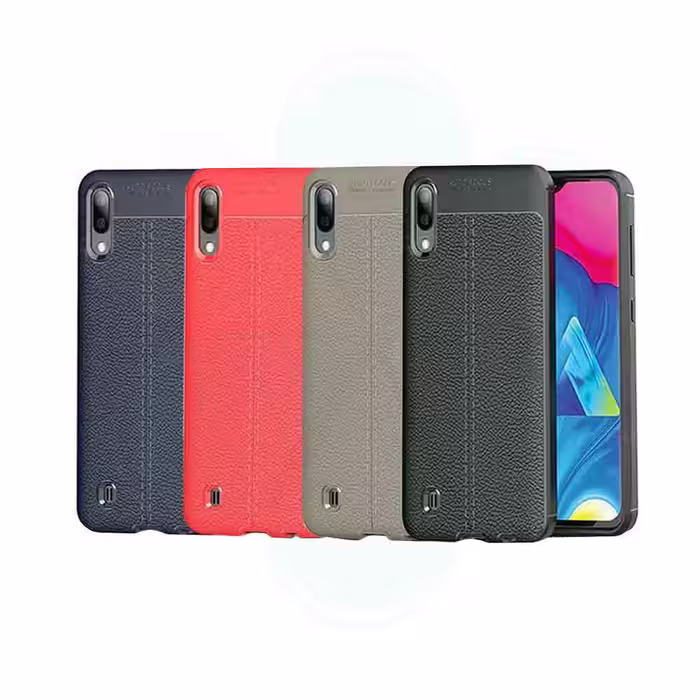 کاور طرح چرمی اتو فوکوس گوشی سامسونگ Samsung Galaxy M10