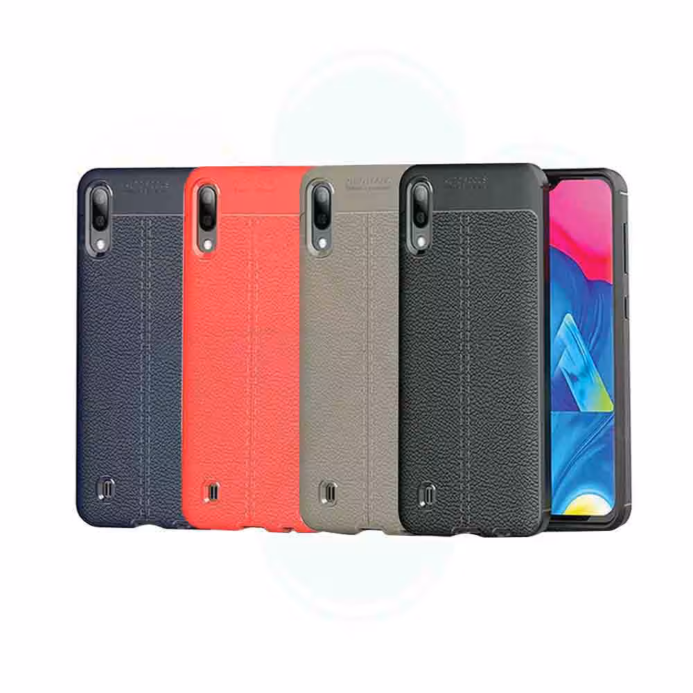 کاور طرح چرمی اتو فوکوس گوشی سامسونگ Samsung Galaxy M10