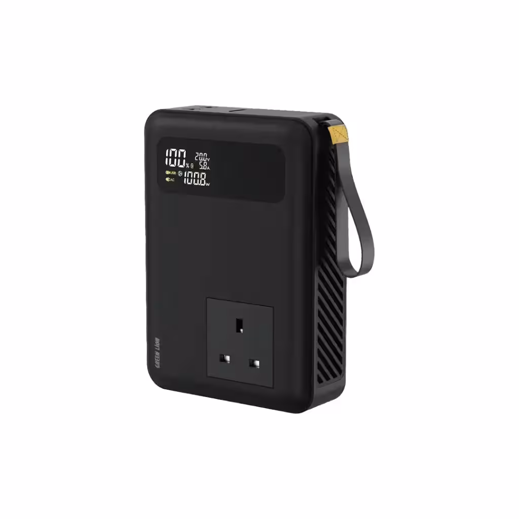 مینی پاورژنراتور گرین لاین مدل POWER VAULT توان 270 وات ظرفیت 30000 میلی آمپر