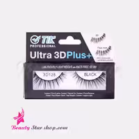 مژه مصنوعی الترا پلاس سه بعدی مو طبیعی تیک مدل 125