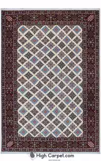 فرش دستباف شش متری جوشقان کد 034321