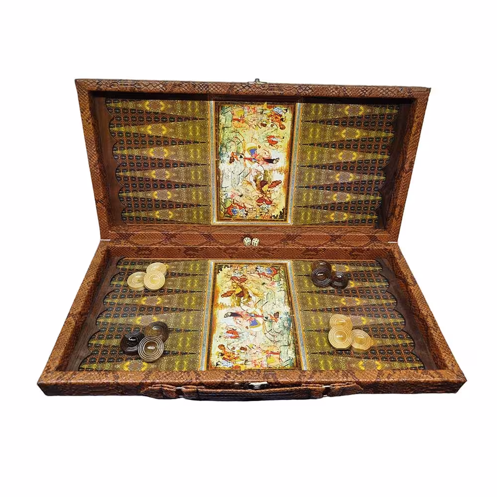 تخته نرد چاپی طرح چوگان کد T118