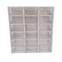 جعبه ابزار 18 کشو مدل کریستالی | کالا مکس