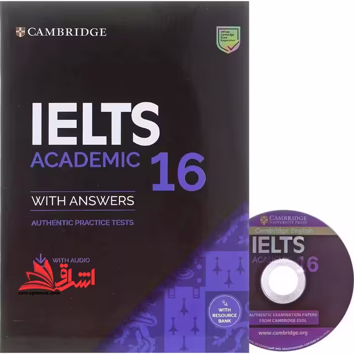 ielts 16 academic with answers - فروشگاه کتاب اشراق