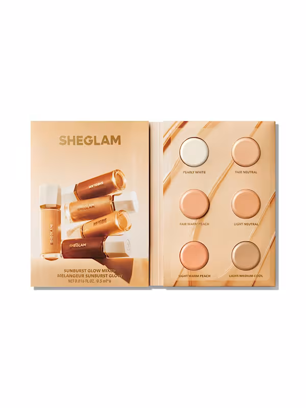 سمپل میکسر Sunburst Glow رنگ Light شیگلم SHEGLAM