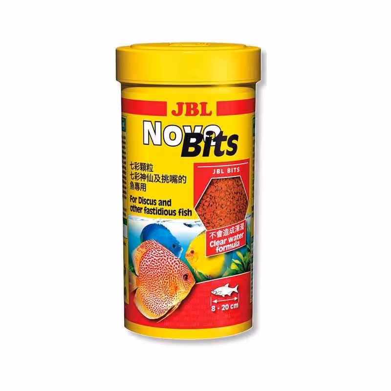 غذای ماهی جی بی ال مدل Novo Bits حجم 250 میلی لیتر