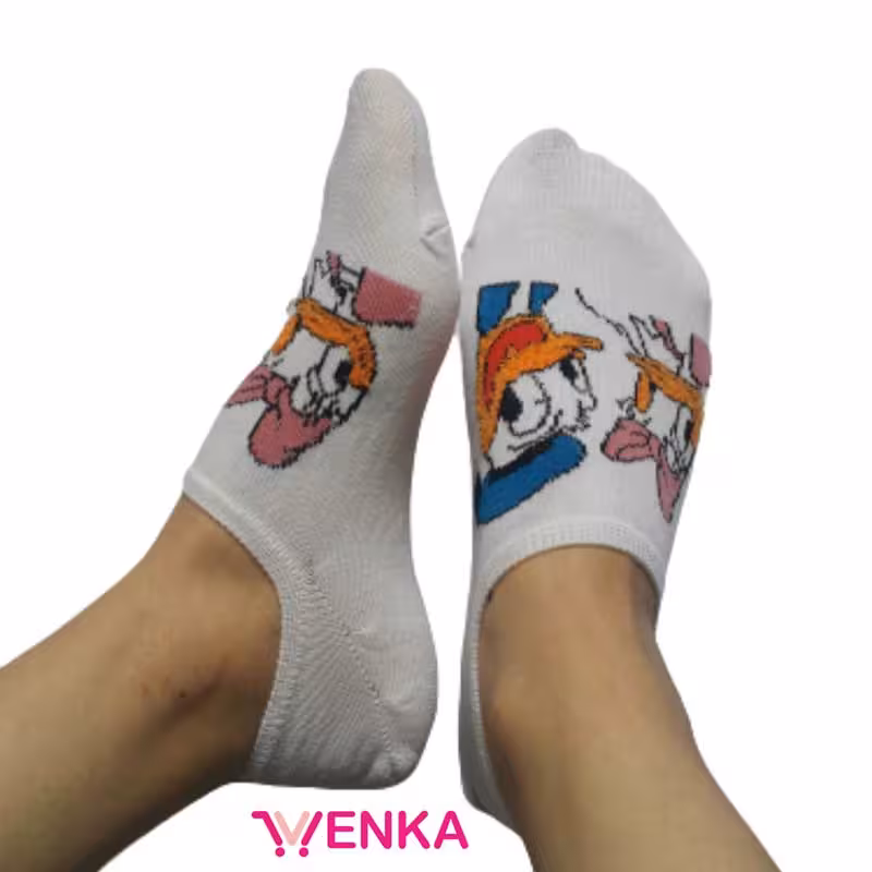 جوراب کالج کارتونی کد371