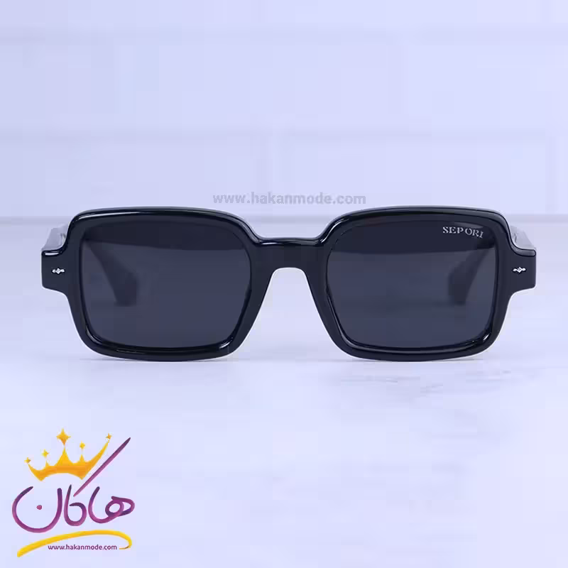 عینک آفتابی سپوری زنانه مشکی پلاریزه استات 58915/5