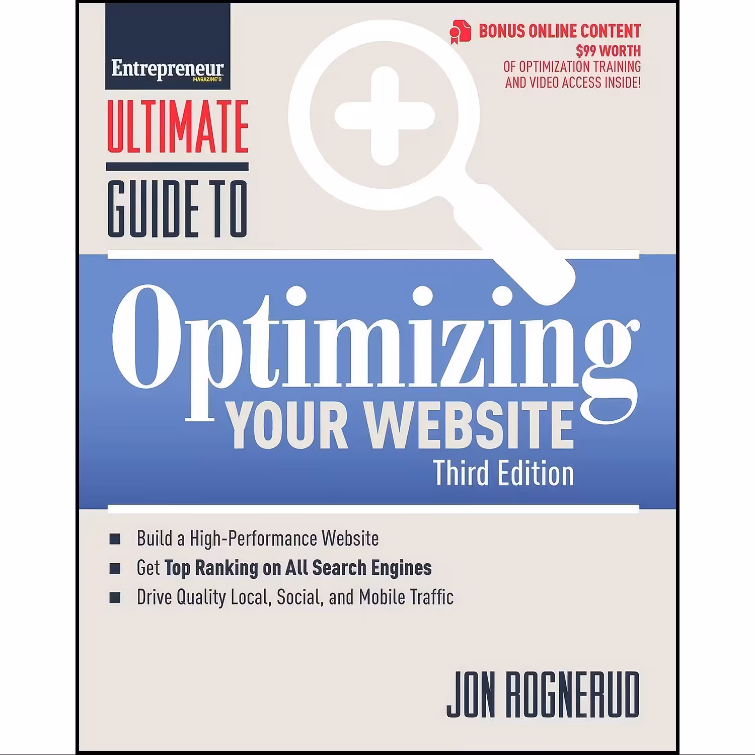 کتاب زبان اصلی Ultimate Guide to Optimizing Your Website  اثر Jon Rognerud
