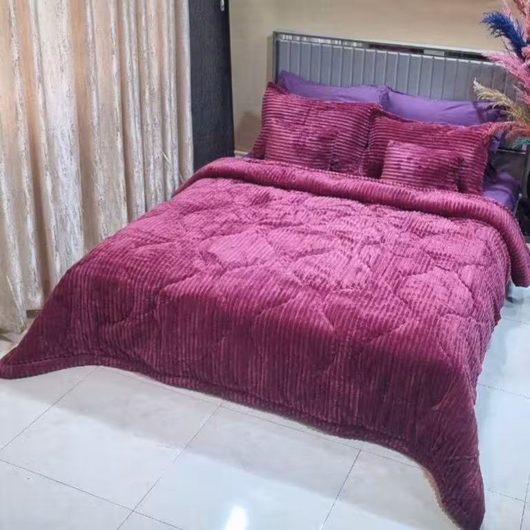 روتختی مخمل کرکره ای 8 تکه