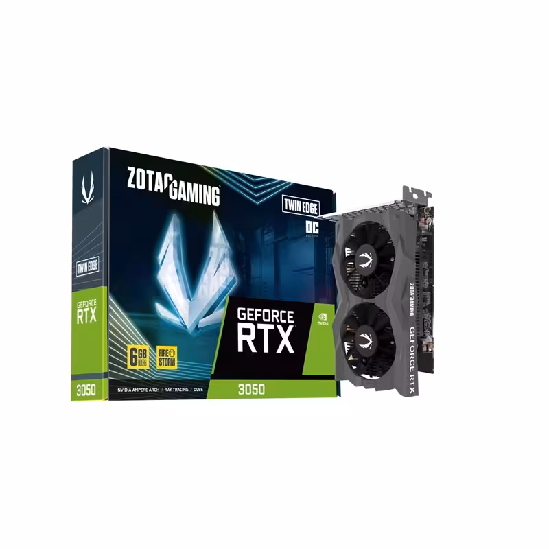 کارت گرافیک زوتاک GAMING GeForce RTX3050 Twin Edge OC 6GB GDDR6