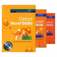 Oxford Word Skills مجموعه 3 جلدی آکسفورد ورد اسکیلز رحلی قدیمی