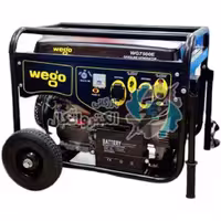 موتور برق 7کیلو وات بنزینی استارتی ویگو مدل WG9500E ا WEGO