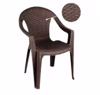 صندلی دسته دار ناصر پلاستیک کد 811 (6 عدد)
