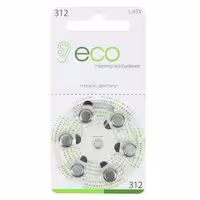 باتری سمعک سایز 312 برند ECO آلمانی – Hearing Aid Batterie
