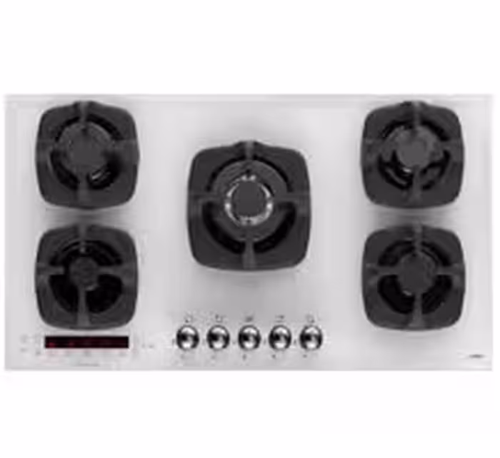 گاز توکار رومیزی شیشه ای با سر شعله ساباف ایتالیا آلتون کد IG535DW