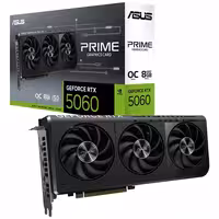 کارت گرافیک ASUS Prime GeForce RTX 5060 OC Edition 8GB GDDR7 128Bit