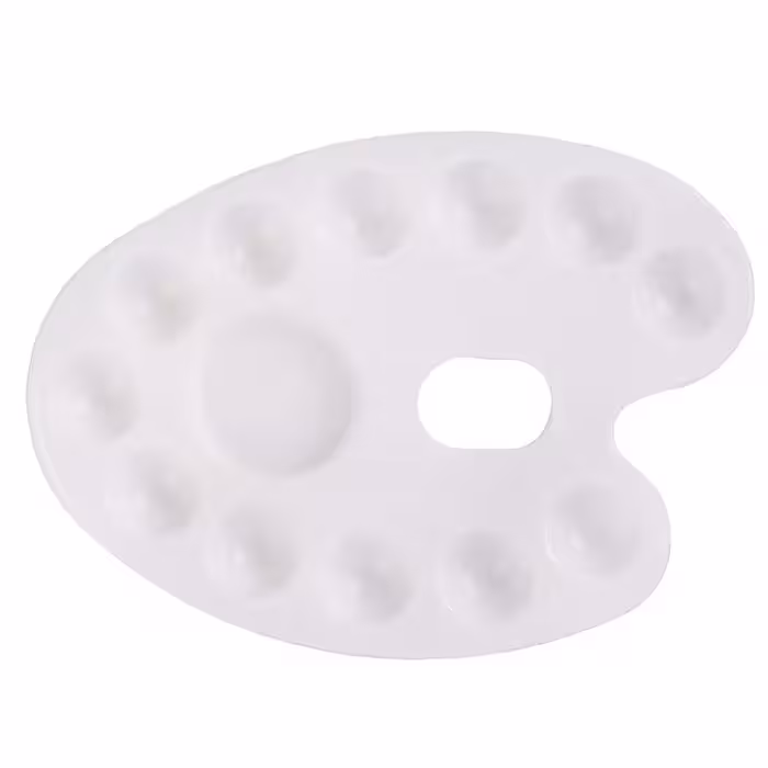 خرید پالت رنگ پلاستیکی مدل تخم مرغی