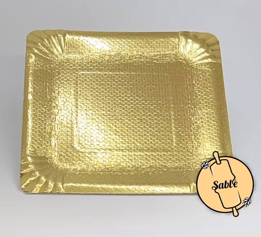 صفحه زیر کیکی مربع مقوایی