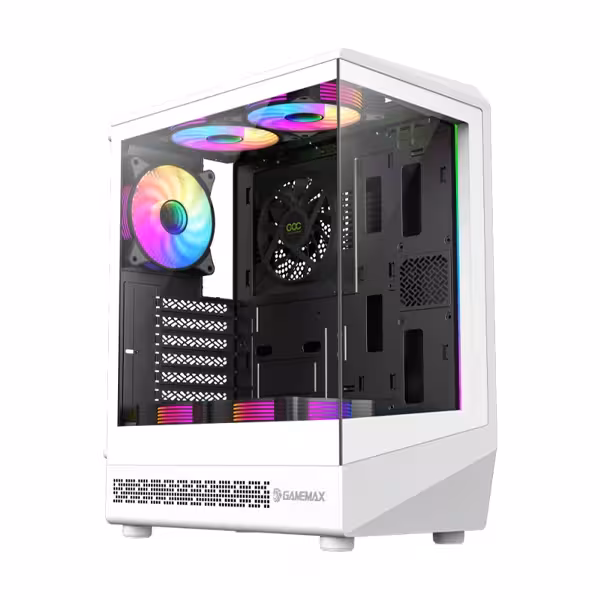 کیس کامپیوتر گیم مکس مدل Vista COC White