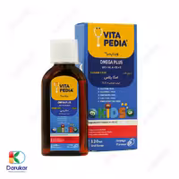 شربت امگا پلاس ویتا پدیا 120 میلی لیتر