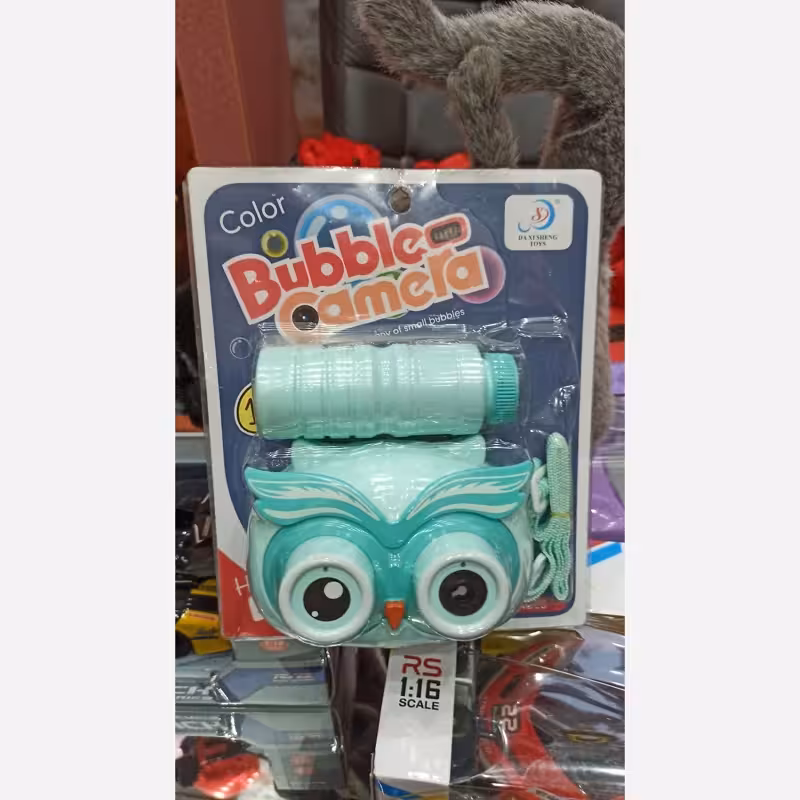 اسباب بازی حباب ساز باطری خور دوربینی