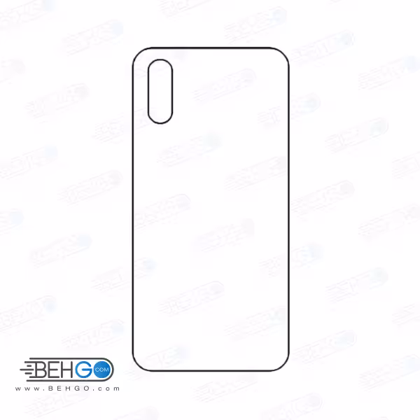 برچسب پشت a01 سامسونگ محافظ پشت رنگی و اکلیلی گوشی Samsung Galaxy A01 Back Protector