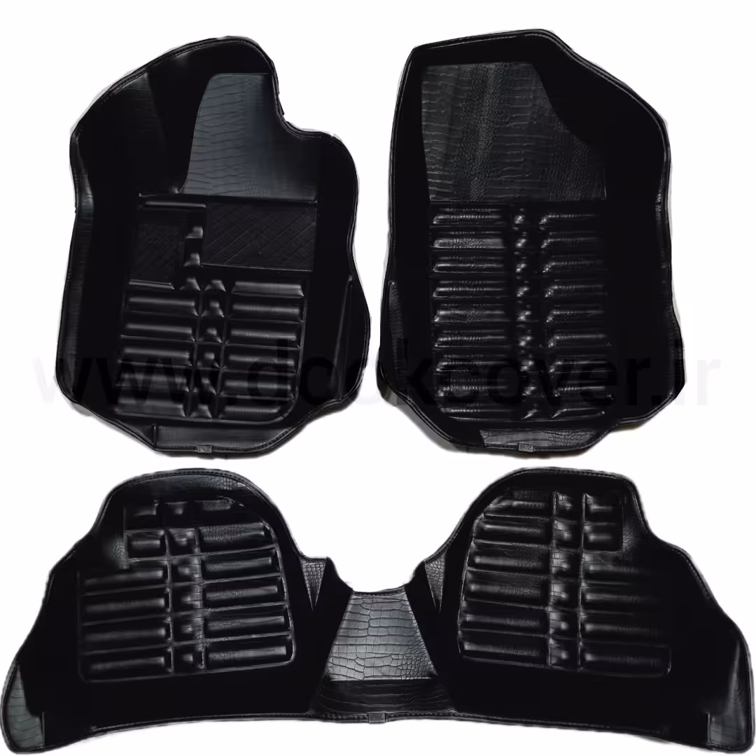 کفپوش پنج بعدی خودرو پانیذ مناسب برای پژو 206