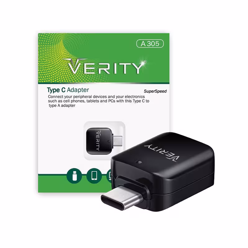 تبدیل او تی جی USB به تایپ سی وریتی مدل A305