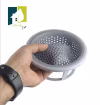 تفاله گیر سیلیکونی سینک پایه دار مدل دایره