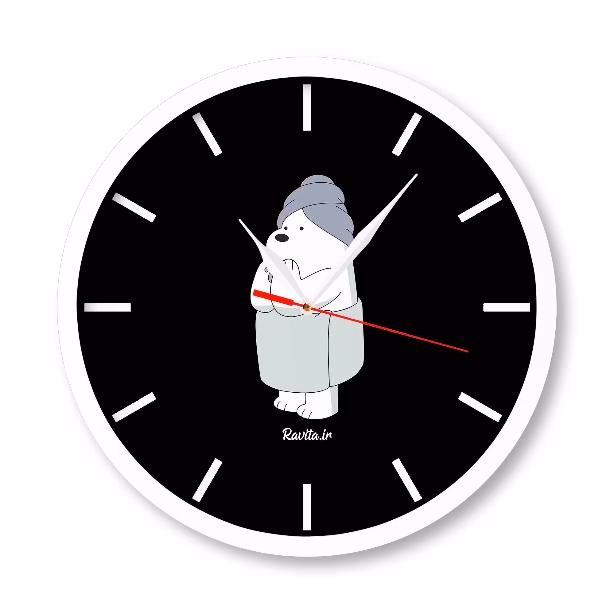 ساعت‌های دیواری راویتا طرح حیوانات فانتزی 3194