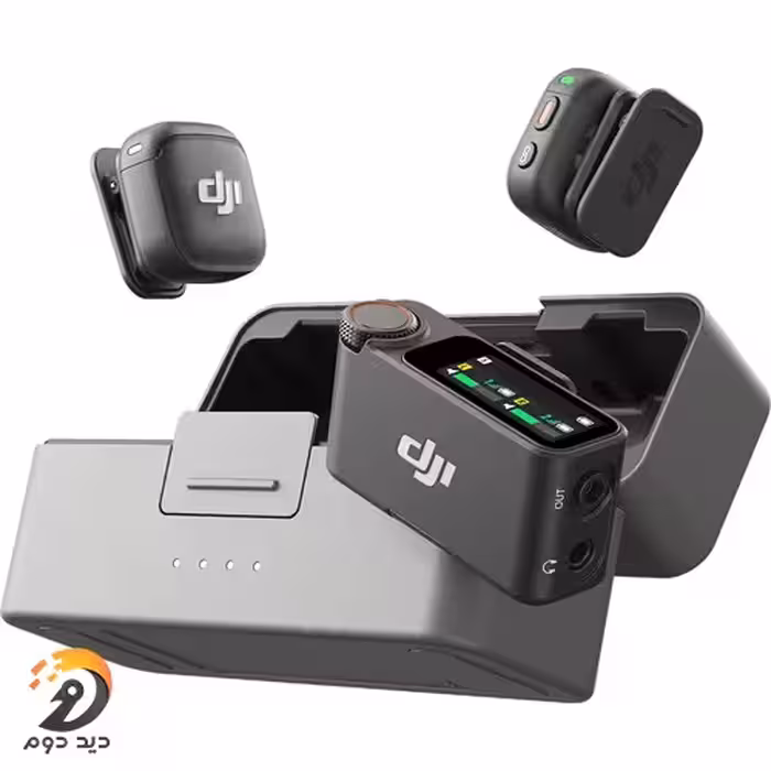 میکروفون بی‌سیم دی جی آی DJI Mic3 2-Person Compact Wireless Microphone