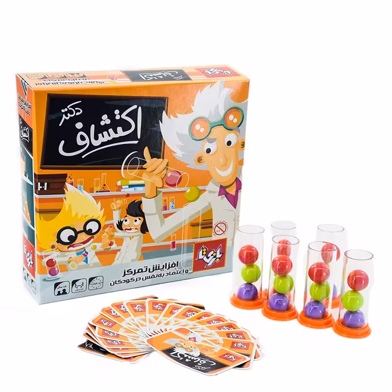 بازی فکری دکتر اکتشاف 4 نفره برند بازیتا