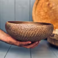 کاسه چوبی گردو کد 0238