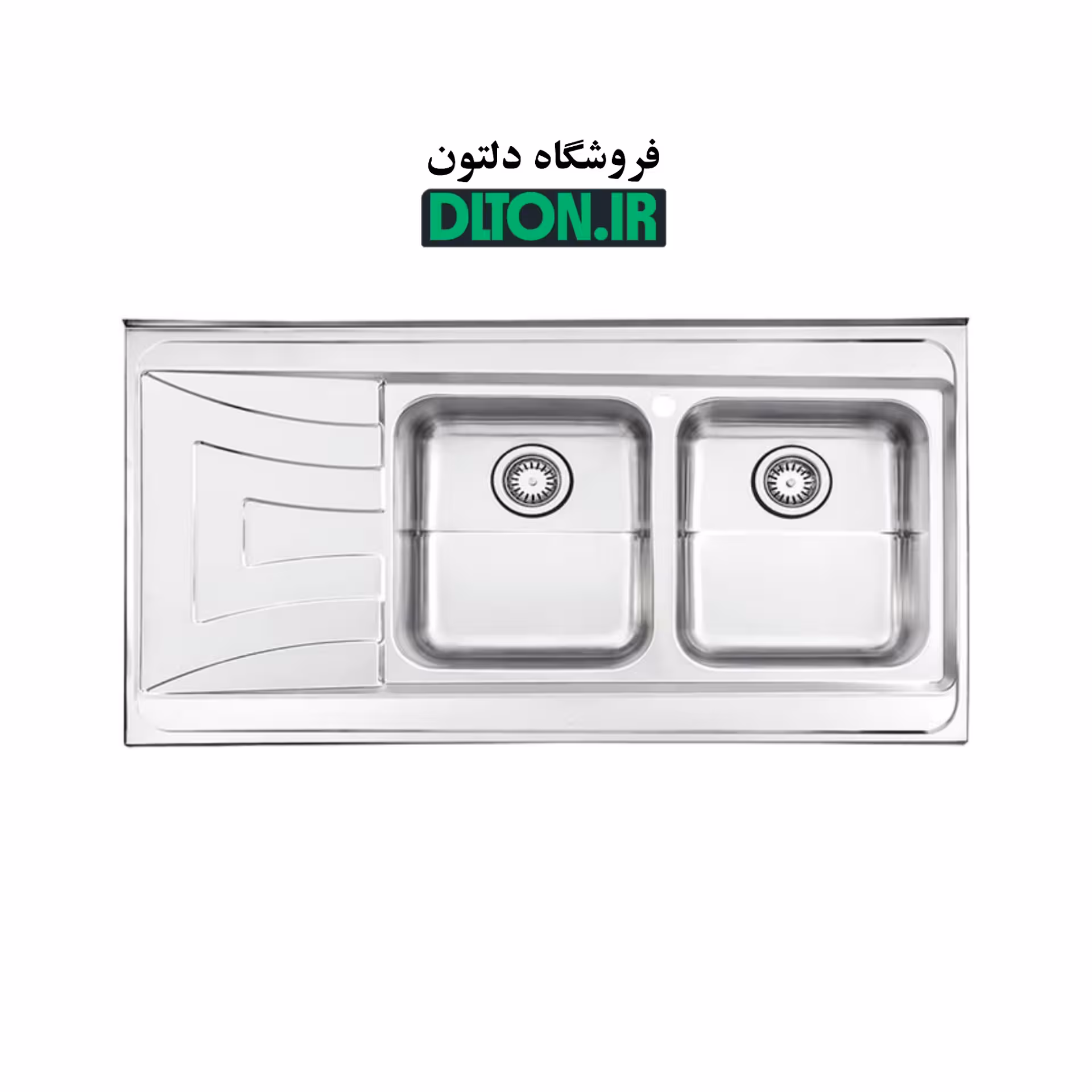 سینک استیل البرز مدل 736 روکار