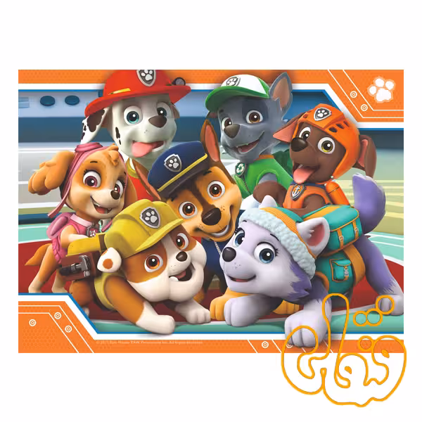 پازل چوبی شخصیتهای کارتونی سگهای نگهبان