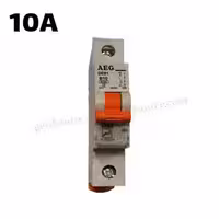 فیوز مینیاتوری تکفاز 10 آمپر AEG