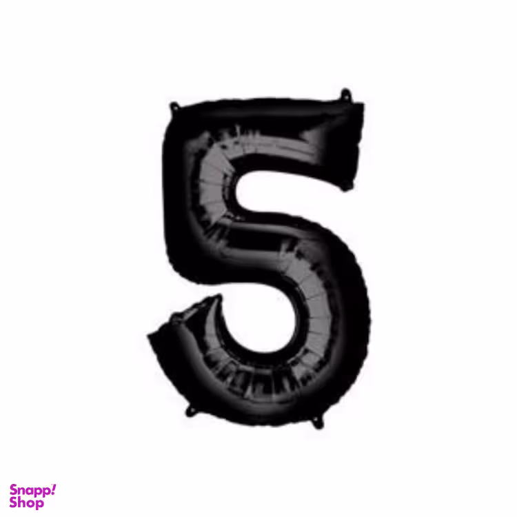 بادکنک فویلی عدد 5 سایز 32 اینچ