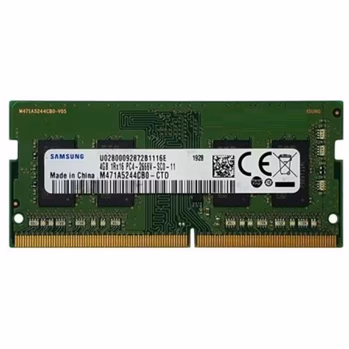 رم لپ تاپ DDR4 سامسونگ با حافظه 4 گیگابایت و فرکانس 2666 مگاهرتز