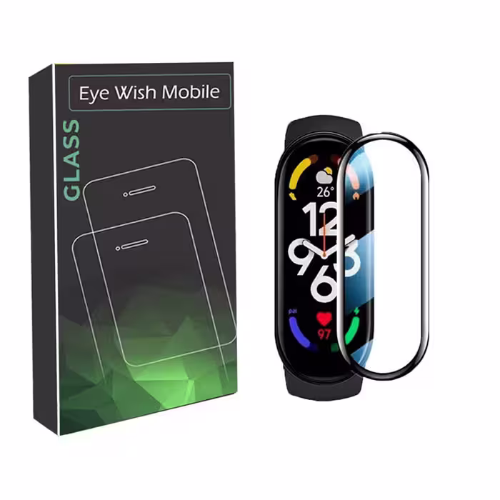 محافظ صفحه نمایش آی ویش مدل pmma مناسب برای ساعت هوشمند شیائومی Mi Band 7