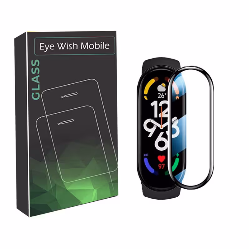 محافظ صفحه نمایش آی ویش مدل pmma مناسب برای ساعت هوشمند شیائومی Mi Band 7