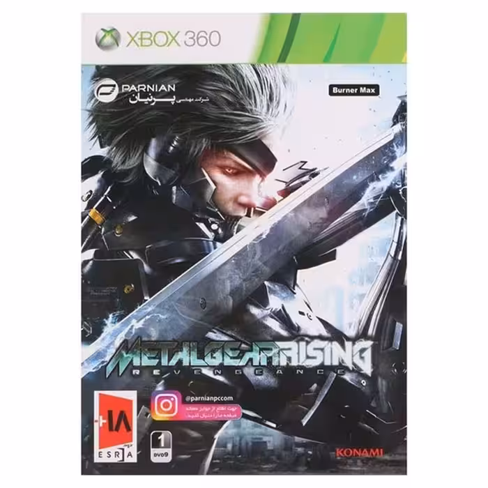 MetalGearrising-XBOX-پرنیان-1DVD9