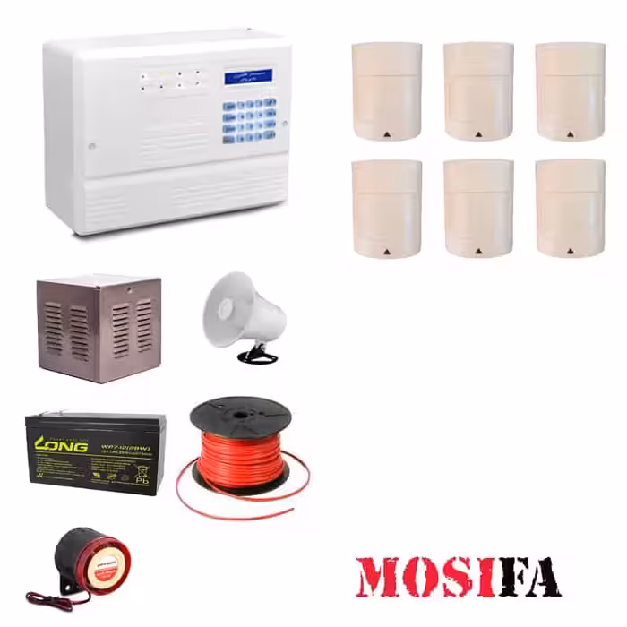 پکیج دزدگیر اماکن فایروال F10 مدل FPR6